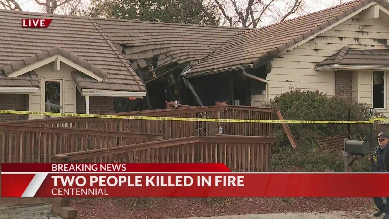 2 dead after 'accidental' house fire in Centennial