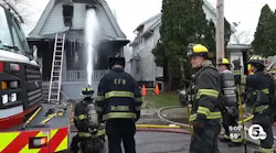Teen Uses Ladders to Save Mom, Children from Cleveland House Fire