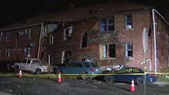 Explosion at Detroit Apartment Building Injuries 12 Explosion at Detroit Apartment Building Injuries 12