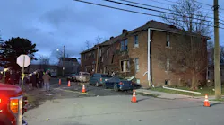 Detroit Fire spokeswoman Corey McIsaac said a gas leak that originated on the first floor led to the explosion.