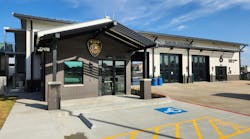 A renovation of the Harris County ESD 16 Klein Station in Tomball, TX, included new bi-fold apparatus bay doors and a new entry that provides a secure vestibule. The bi-fold doors helped to resolve a problem with the station's response times, which negatively affected the firehouse's Operational Efficiency grade. The secure vestibule helped to improve the station's Site & Accessibility grade. A renovation of the Harris County ESD 16 Klein Station in Tomball, TX, included new bi-fold apparatus bay doors and a new entry that provides a secure vestibule. The bi-fold doors helped to resolve a problem with the station's response times, which negatively affected the firehouse's Operational Efficiency grade. The secure vestibule helped to improve the station's Site & Accessibility grade.