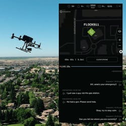 With Flock Aerodome Drone as First Responder (DFR) system, agencies can now deploy drones based on active 9-1-1 call. With Flock Aerodome Drone as First Responder (DFR) system, agencies can now deploy drones based on active 9-1-1 call.