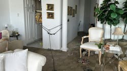 For an over-the-edge rope rescue, companies of North Hudson, NY, Regional Fire and Rescue (NHRFS) created their anchor by breaching walls and wrapping several studs. For an over-the-edge rope rescue, companies of North Hudson, NY, Regional Fire and Rescue (NHRFS) created their anchor by breaching walls and wrapping several studs.