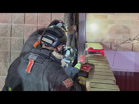 Greeley firefighters rescue man trapped between 2 buildings for nearly 20 hours