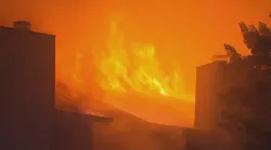 Apartment fire displaces five families overnight, officials say