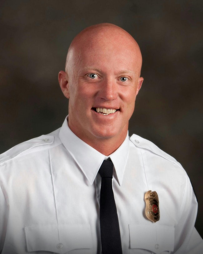 South Jordan Firefighter Engineer Corban Summers