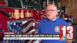 Saratoga Springs fire chief off the job for over two years, still collects over $350,000