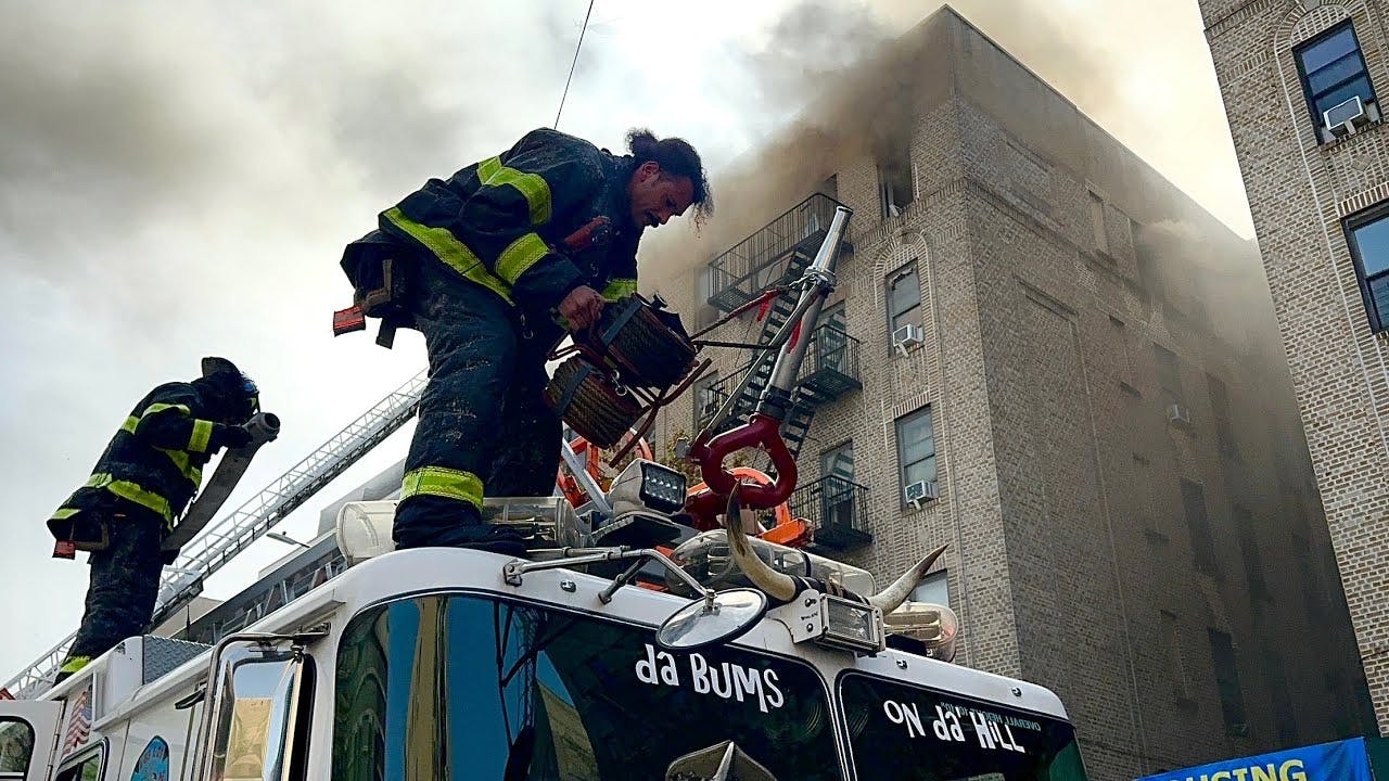 FDNY Firefighters Battle 4-Alarm Bronx Blaze | Firehouse
