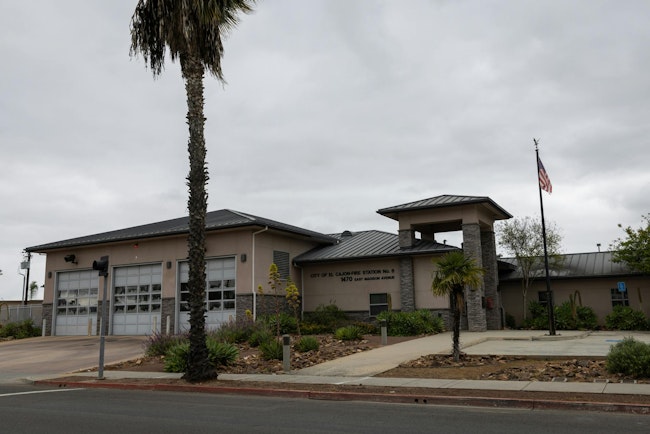 A camera was discovered in a women's bunkroom at the El Cajon fire station.