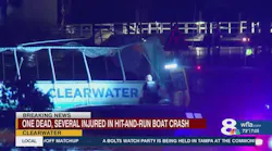 One dead, several injured in hit-and-run boat crash involving Clearwater ferry