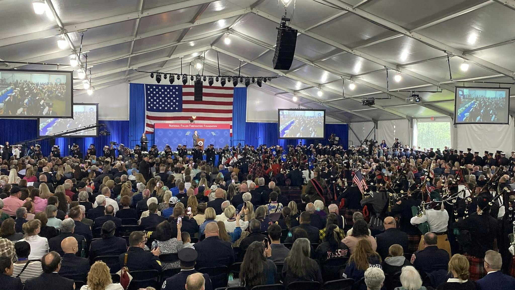 Nation Pauses to Honor 140 Fallen Firefighters During Annual Memorial ...