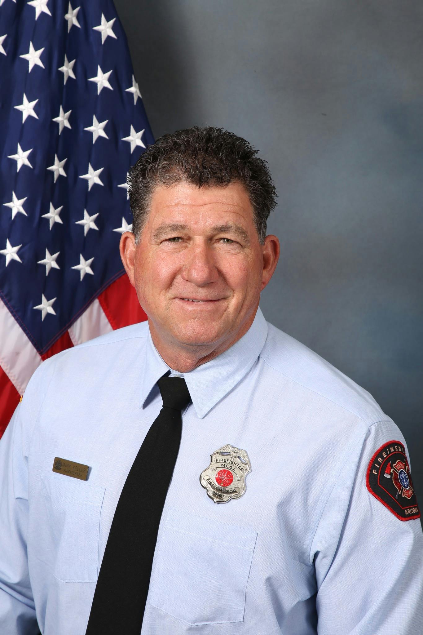 Mesa Firefighter Mark Keller