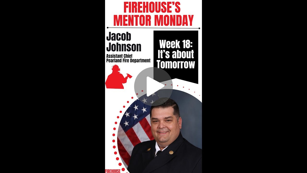 Firehouse's Mentor Monday: It's about Tomorrow