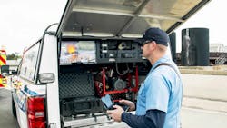 Live streaming video that’s captured by a drone can allow chiefs the ability to make decisions based on more than in-person and/or radio communications. Photo courtesy of Skydio Live streaming video that’s captured by a drone can allow chiefs the ability to make decisions based on more than in-person and/or radio communications. Photo courtesy of Skydio