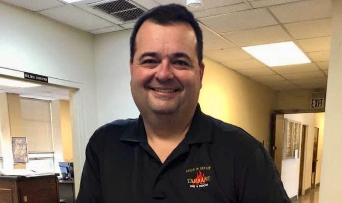Tarrant Fire Chief Jason Rickels