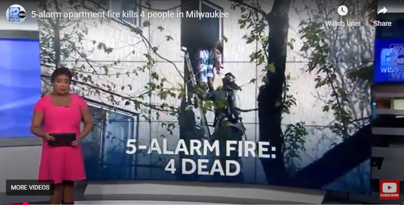 Milwaukee Apartment Fire Claims Five; Others Jump, Rescued | Firehouse