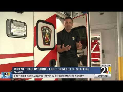 Champion Fire Chief talks staffing issues in wake of recent tragedy