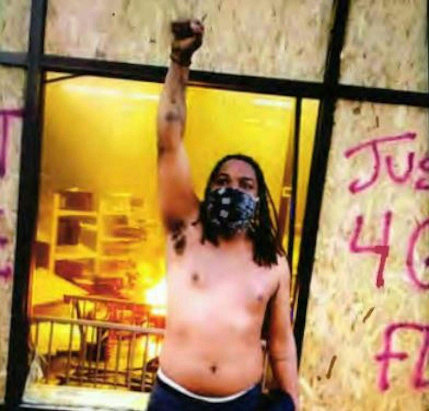 Montez Lee Jr. admitted to setting a fire during the George Floyd riots.