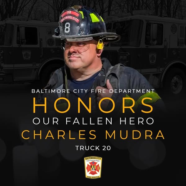 Baltimore Emergency Vehicle Driver Charles Mudra