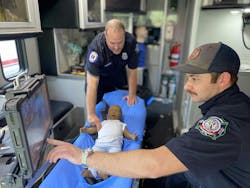 Seminole County, FL, Fire Department’s Mobile Simulation Lab provides a mechanism to increase EMS training by 32 percent compared with classroom-only instruction. Seminole County, FL, Fire Department’s Mobile Simulation Lab provides a mechanism to increase EMS training by 32 percent compared with classroom-only instruction.