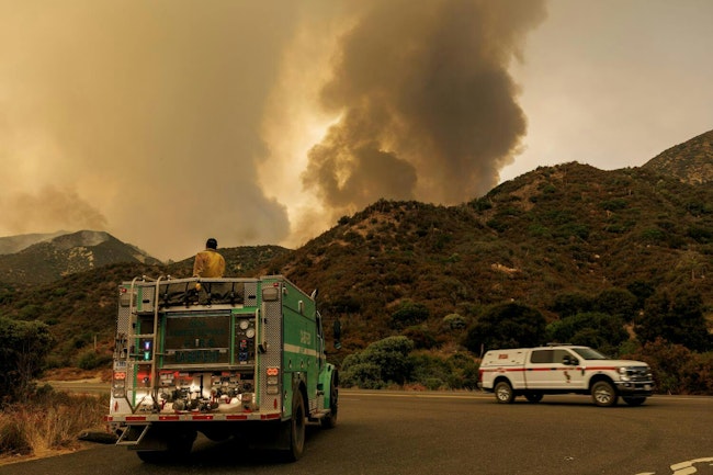 The Line Fire in September 2024 burned 44,000 acres in San Bernardino Mountains.