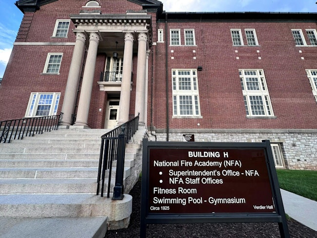 In-person classes will resume June 2 at the National Fire Academy in Emmitsburg, MD.