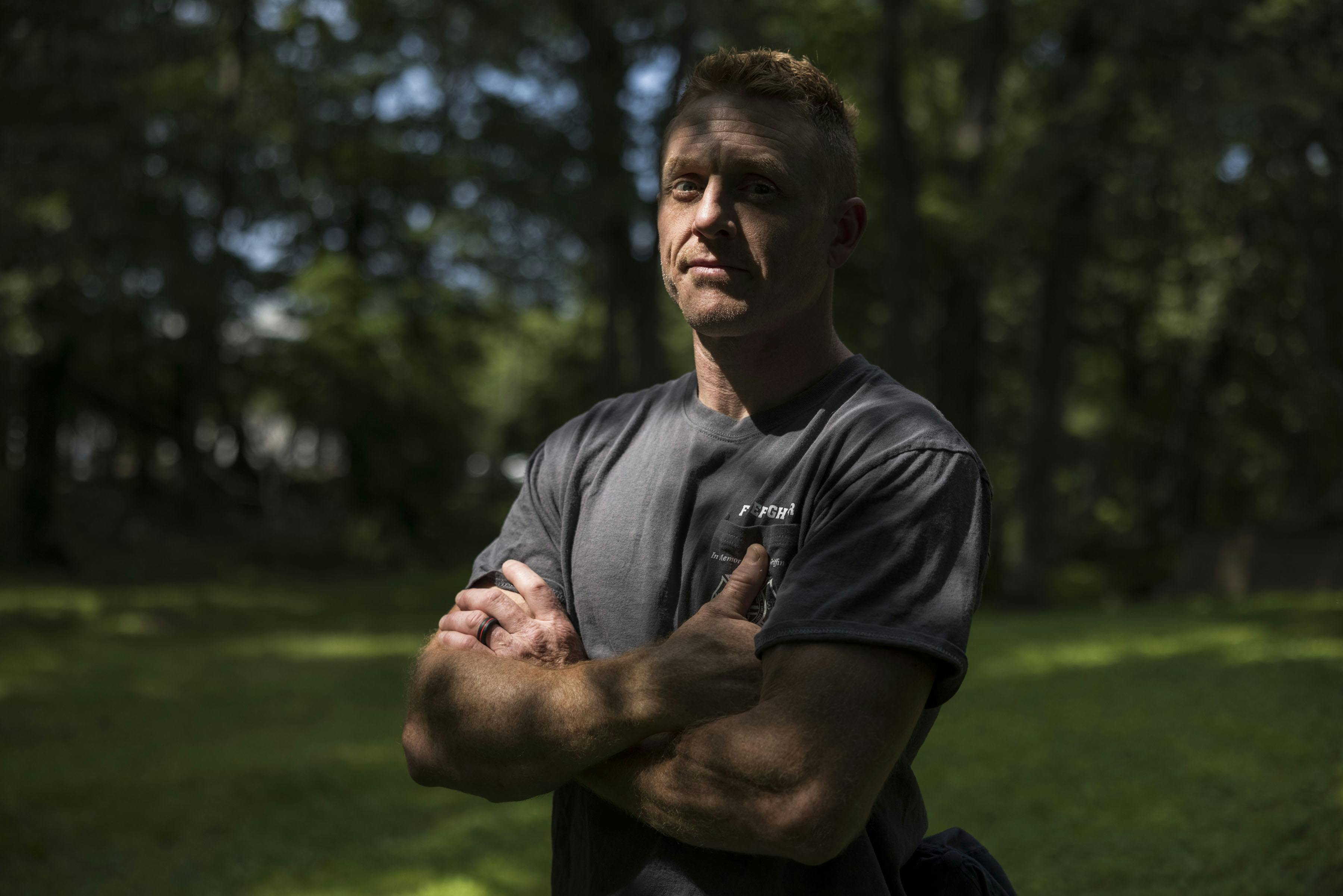 Ex-Norfolk Firefighter Brandon Beltaine