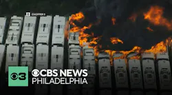 Multiple decommissioned SEPTA buses catch fire at North Philadelphia facility