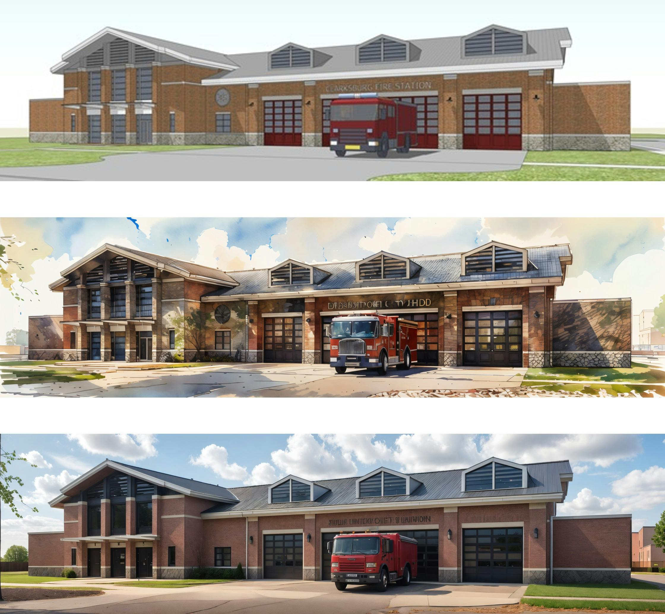 With AI, designers can enhance hand sketches, to quickly iterate multiple versions of a concept and rendering, each in a consistent style.