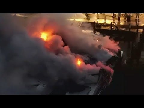 Multiple boats caught fire in Sunny Isles Beach