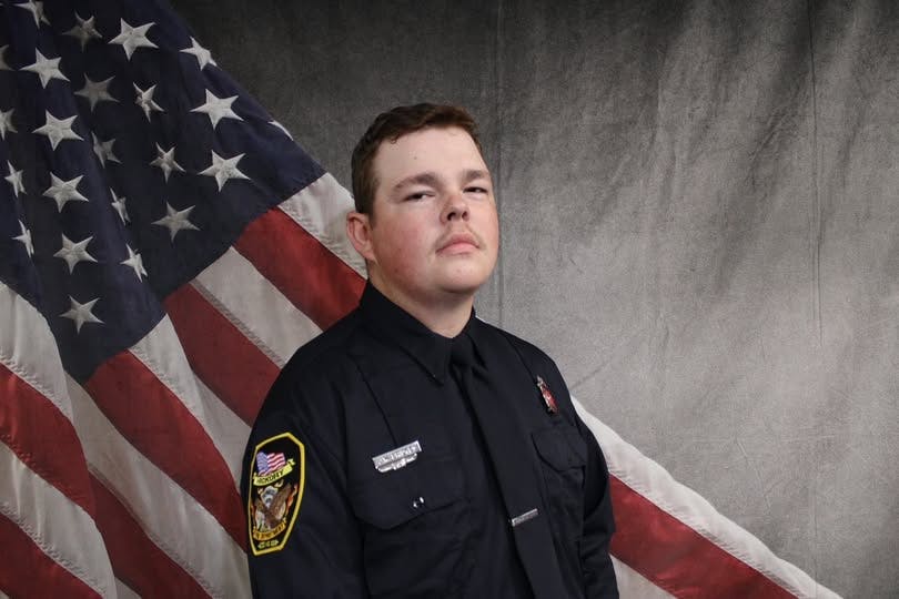 Hickory Firefighter Jake Bridges