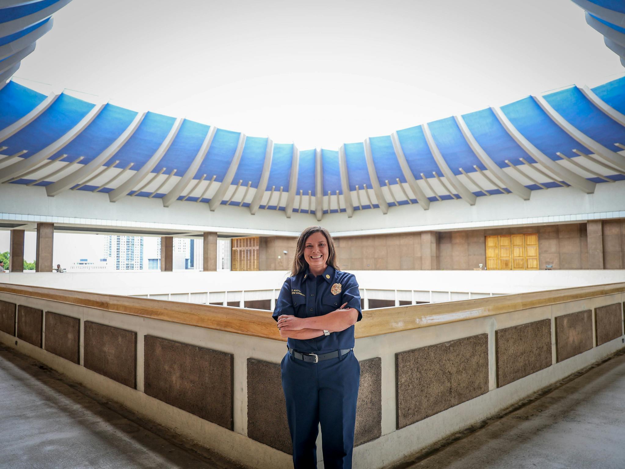 Dori Booth was appointed as Hawaii State Fire Marshal after the position was resurrected by state lawmakers following the 2023 Maui wildfires.