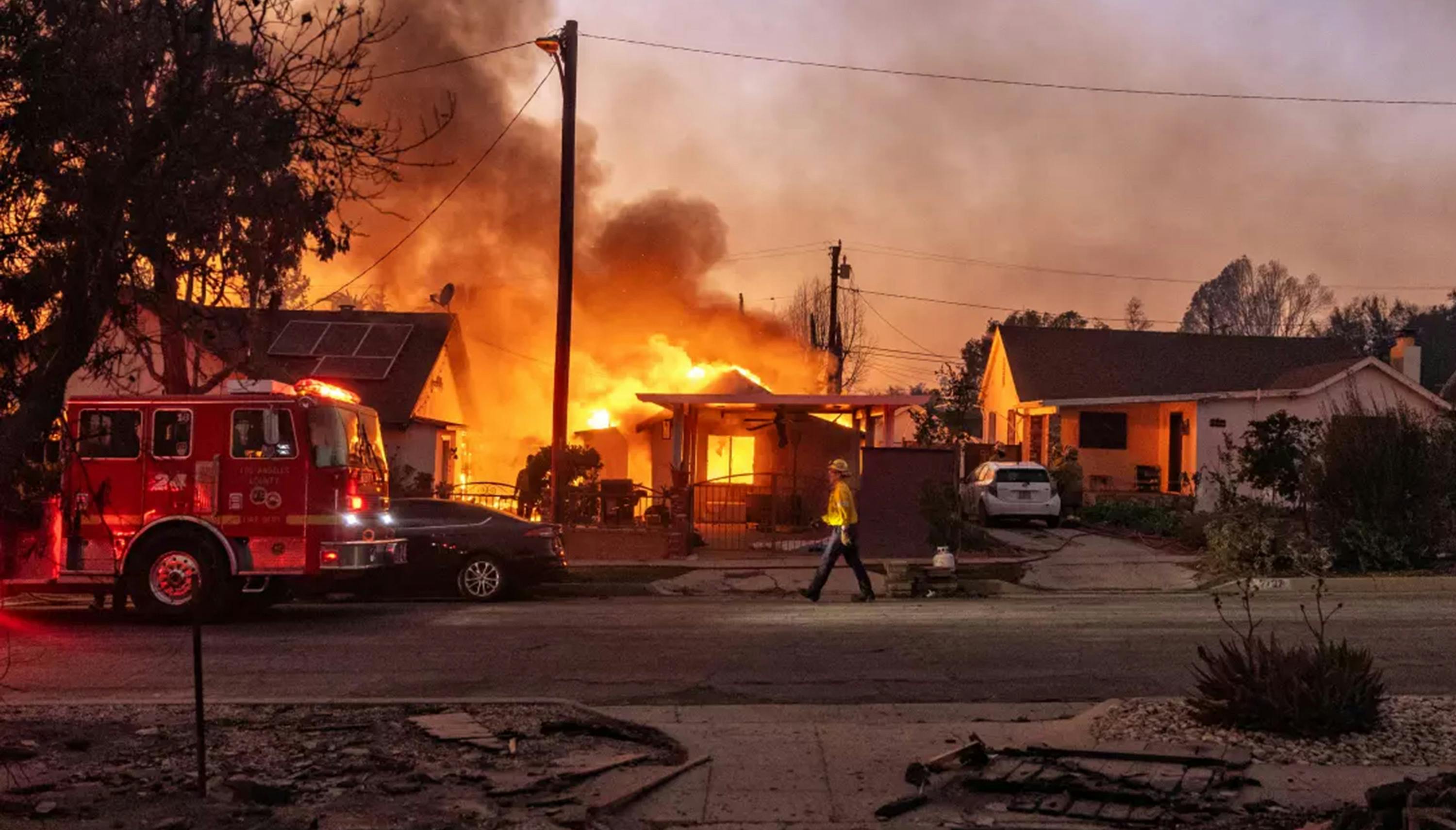 Altadena was devastated by the Eaton fire in January.