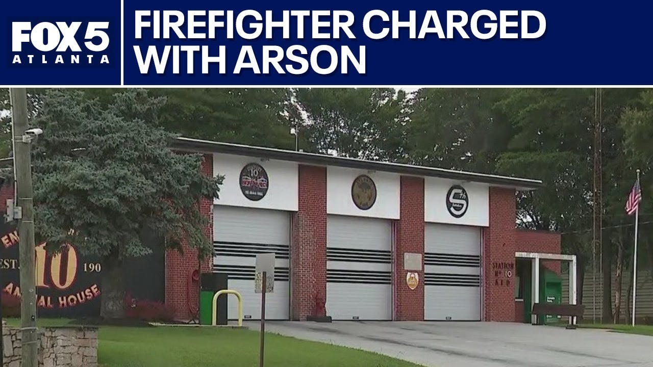Atlanta firefighter charged with arson in alleged insurance scheme