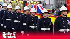 Hundreds line streets to pay tribute to firefighter Jennie Logan who died in the line of duty Hundreds line streets to pay tribute to firefighter Jennie Logan who died in the line of duty