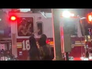 Wild video shows NYC party girls hitching a ride inside FDNY fire truck, sparking probe Wild video shows NYC party girls hitching a ride inside FDNY fire truck, sparking probe
