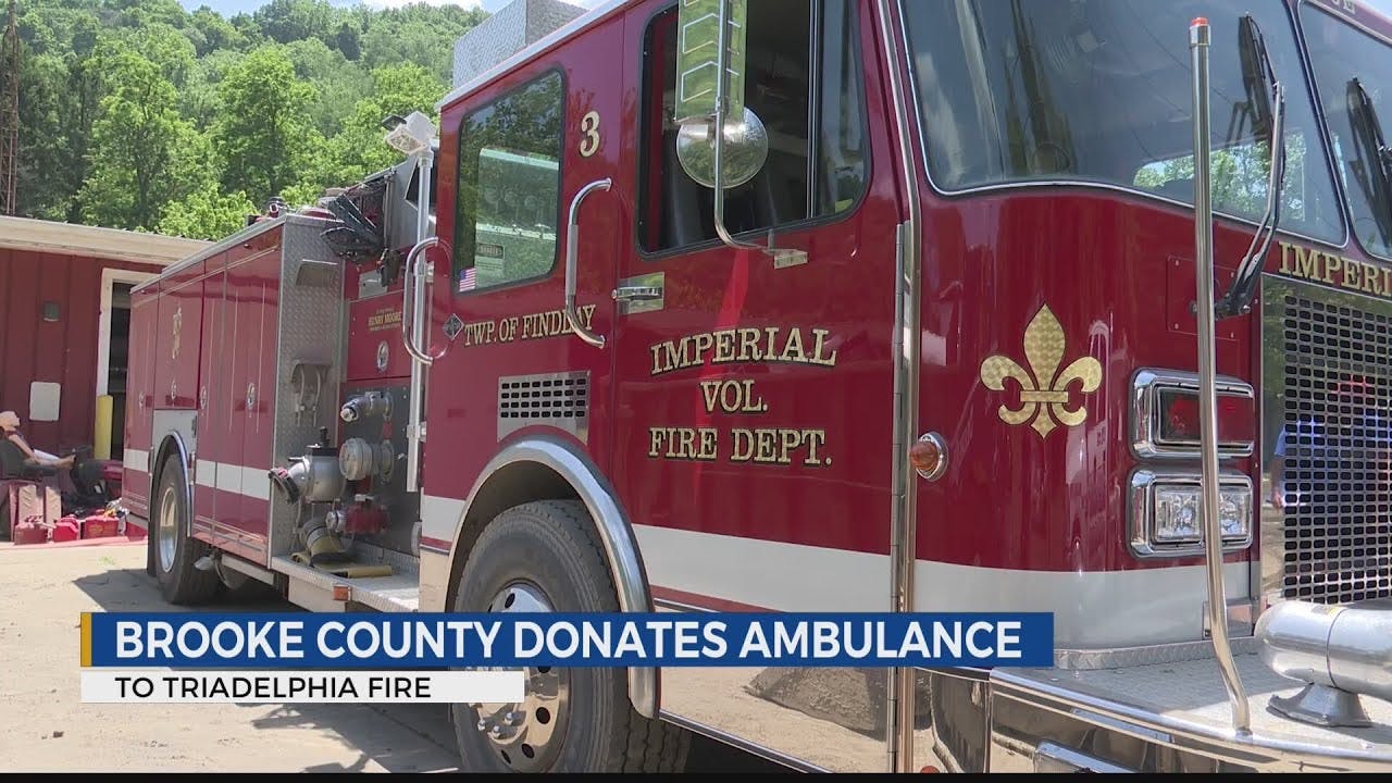 Triadelphia Fire Department receives vehicles in community impact to flood relief