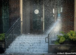 Structural engineers were called to the Fort Worth apartment complex to determine which areas are safe to reenter to let residents enter to collect their belongings. Structural engineers were called to the Fort Worth apartment complex to determine which areas are safe to reenter to let residents enter to collect their belongings.