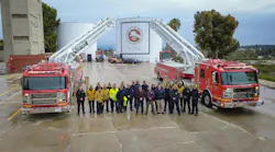 Los Angeles County Fire Department Receives New Rosenbauer America Tractor Drawn Aerial Quints