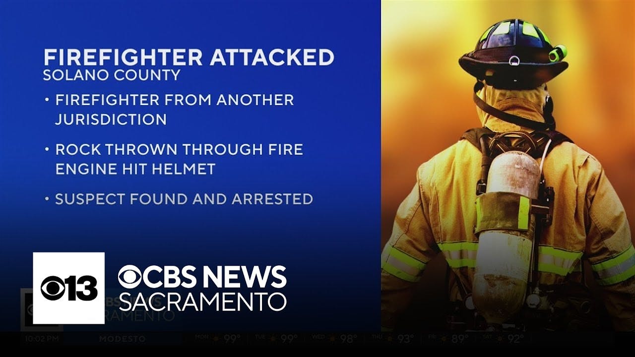 Arrest made after firefighter attacked in Vallejo