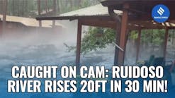 SHOCKING VISUALS! Rio Ruidoso River Swells to 20 Feet in 30 Minutes | New Mexico Floods SHOCKING VISUALS! Rio Ruidoso River Swells to 20 Feet in 30 Minutes | New Mexico Floods
