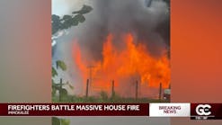 Firefighters battle flames that engulfed a home in Immokalee Firefighters battle flames that engulfed a home in Immokalee