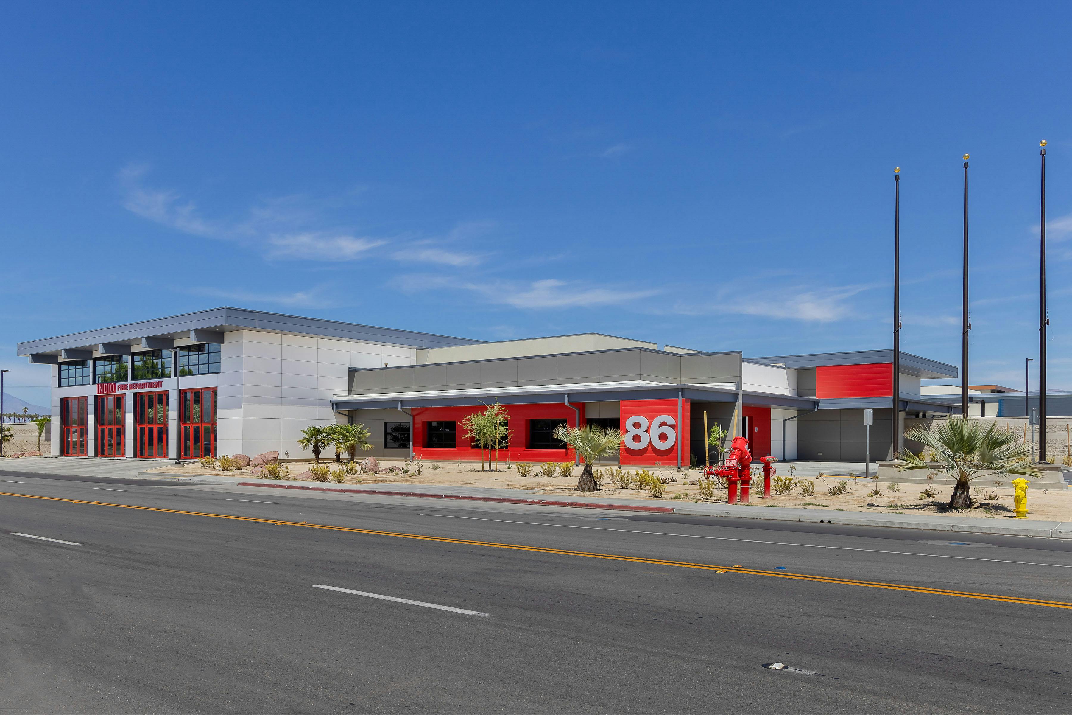 Station Design Awards - Indio Public Safety Campus Fire Station 86 - Holt Architecture