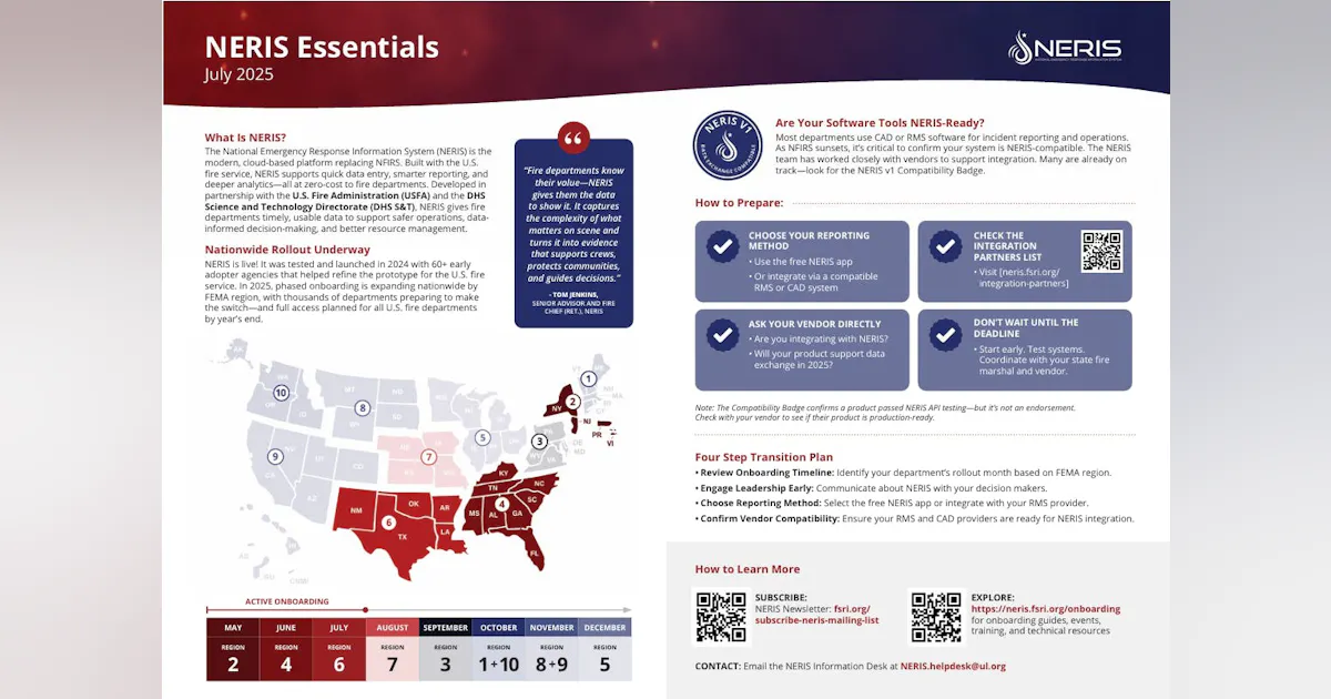 Neris Report.pdf NERIS Essentials: Four-Step Transition Plan | Firehouse