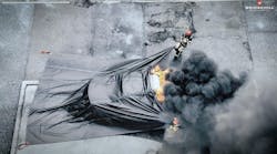 The coating that's applied to fire blankets that are used in the mitigation of electric vehicle (EV) lithium-ion (li-ion) battery fires is a key component in the devices' effectiveness. The coating that's applied to fire blankets that are used in the mitigation of electric vehicle (EV) lithium-ion (li-ion) battery fires is a key component in the devices' effectiveness.