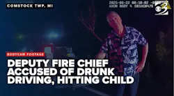 FULL VIDEO: Bodycam footage shows drunk driving arrest of Comstock Township deputy fire chief
