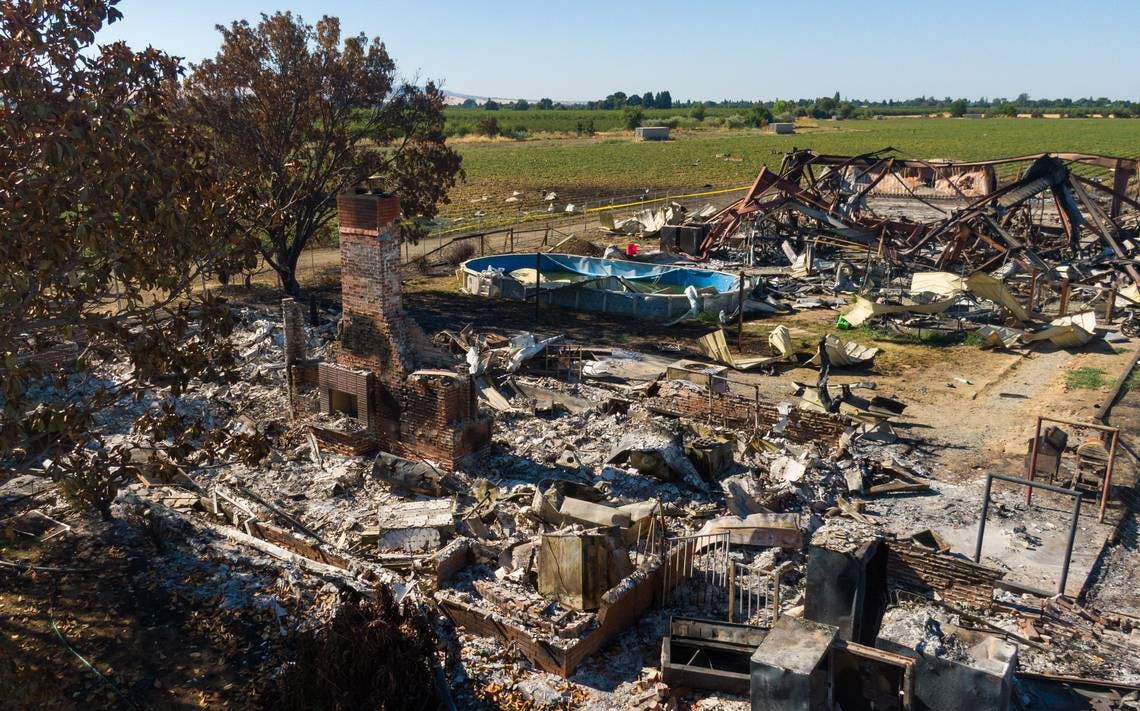 The explosion at the Esparto fireworks plant killed seven workers.