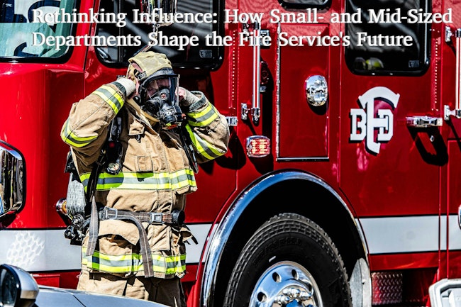 Small- and mid-sized fire departments are positioned to test scalable models of service delivery and innovation. These agencies often serve as incubators for low-cost solutions that can later be scaled up on a larger level.