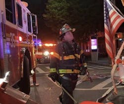 Dan Hamelburg started his journey with the FDNY in 2002 and now stands as a firefighter on Ladder 35. Dan Hamelburg started his journey with the FDNY in 2002 and now stands as a firefighter on Ladder 35.