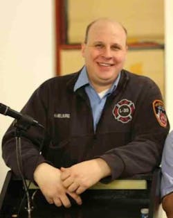 FDNY Firefighter Dan Hamelburg created NYCFireWire, an account that shares the history and live updates with what is happening within the FDNY. FDNY Firefighter Dan Hamelburg created NYCFireWire, an account that shares the history and live updates with what is happening within the FDNY.